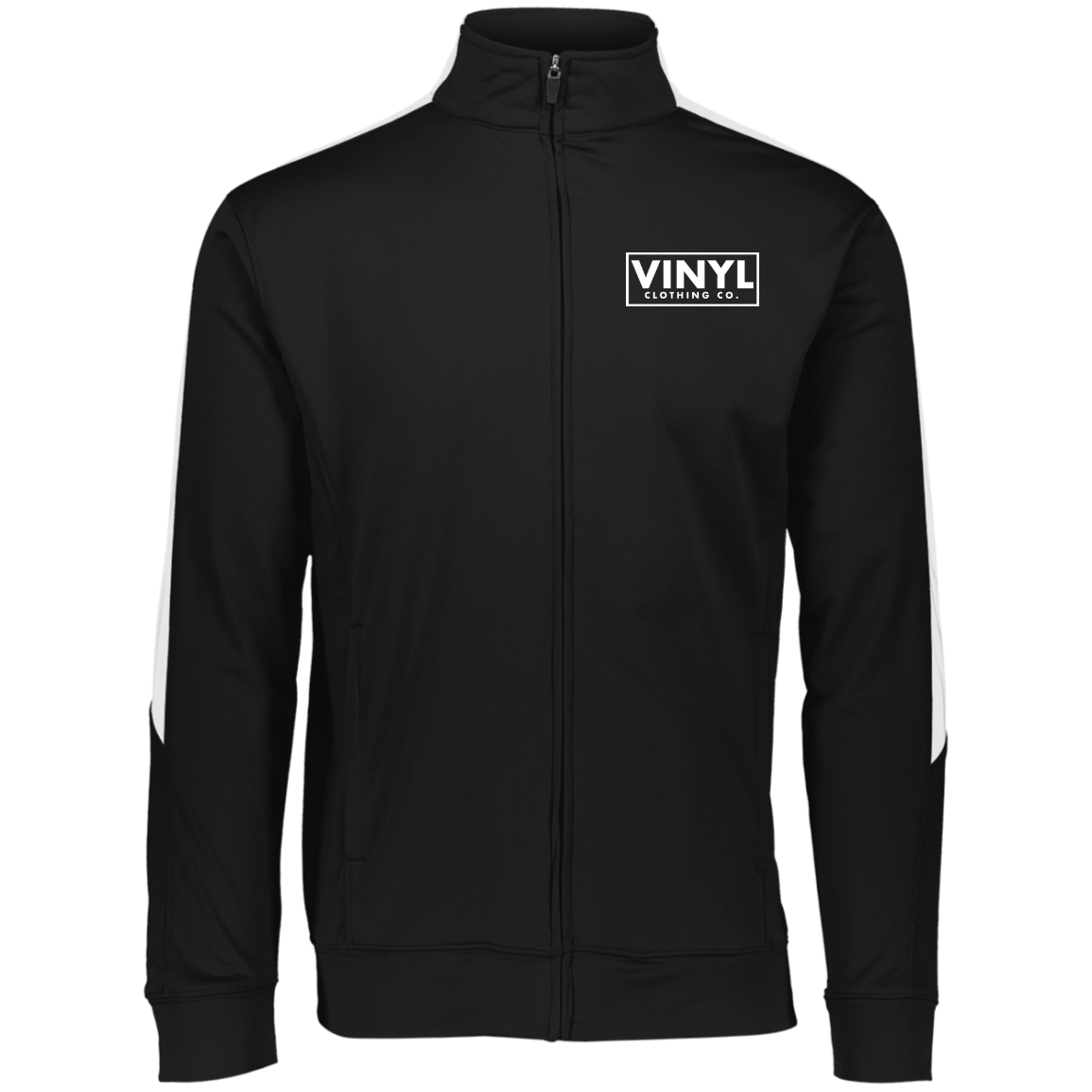 Vinyl Clothing Co. Augusta Youth Performance Colorblock Full Zip - Vinyl Clothing Co - DJ Apparel Clothing Disc Jockey Vinyl Gear