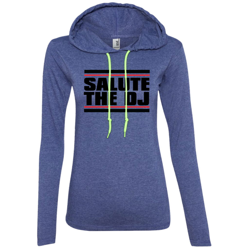 Salute The DJ Ladies' LS Hoodie