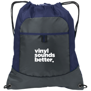 Vinyl Sounds Better Pocket Cinch Pack