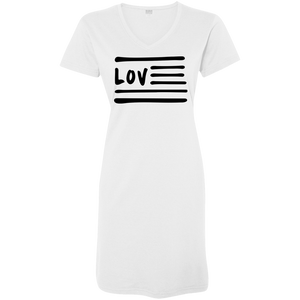 Love Nation Ladies' V-Neck Fine Jersey Cover-Up