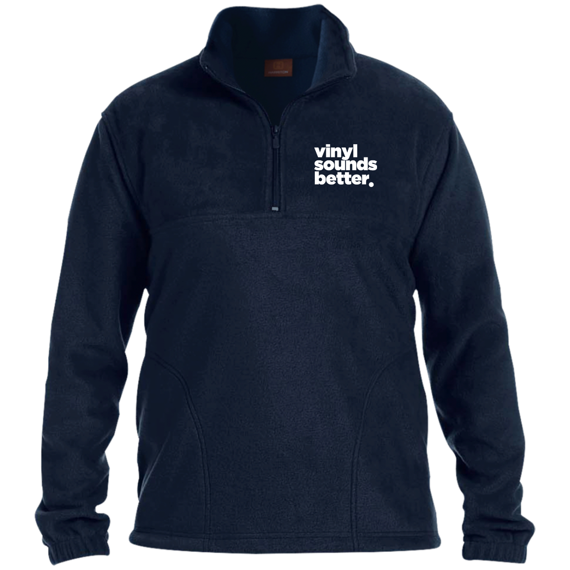 Harriton hot sale fleece pullover