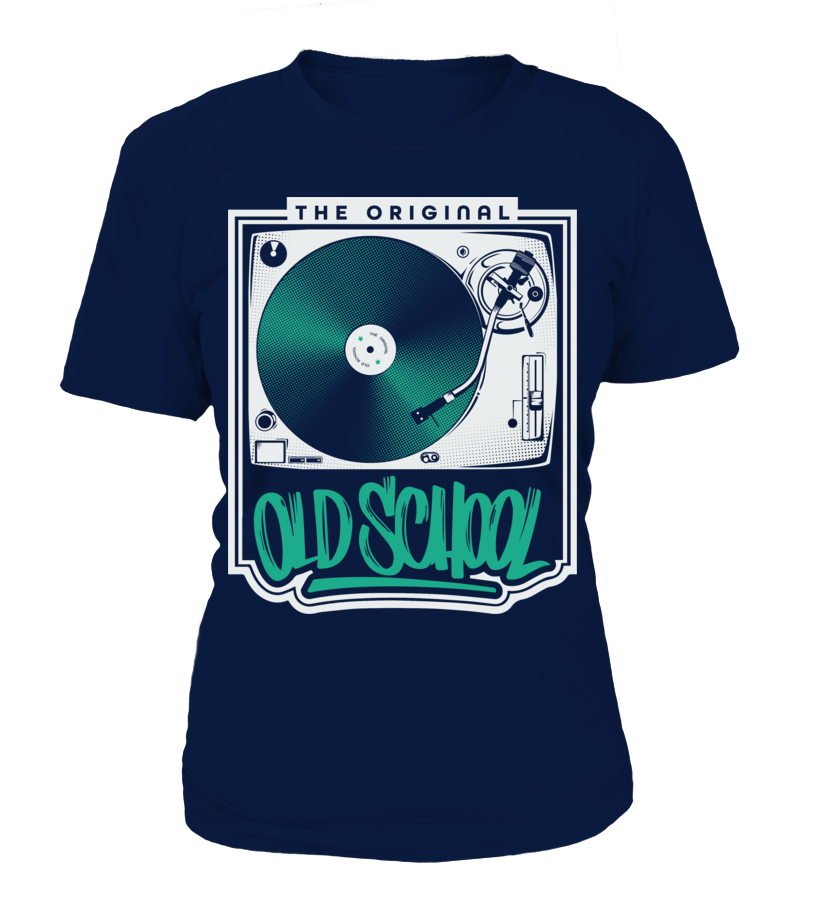 The Original Old School T-shirt - Vinyl Clothing Co - DJ Apparel Clothing Disc Jockey Vinyl Gear