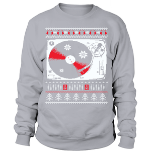 Ugly Christmas Sweatshirt - Vinyl Clothing Co - DJ Apparel Clothing Disc Jockey Vinyl Gear