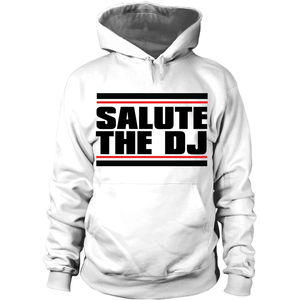Salute The DJ Hoodie (White)