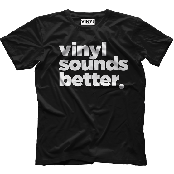 IO着用 VERETTA SOUNDS TEE BLK Vinyl Clothing Co. - Vinyl, Clothing, Online Clothing Stores