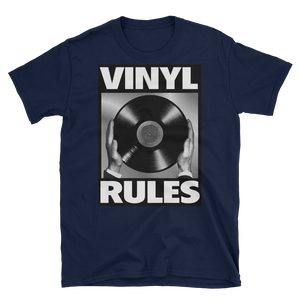 Vinyl Rules Short-Sleeve Unisex T-Shirt