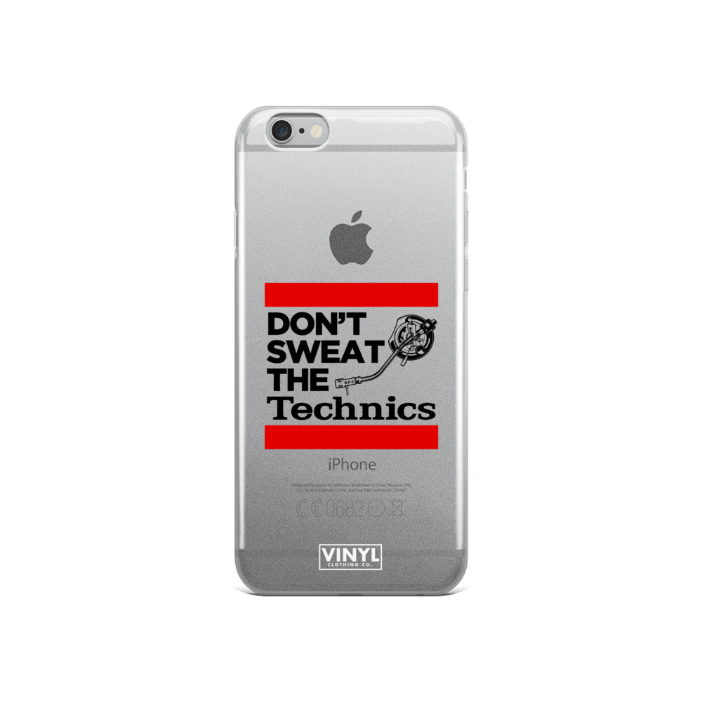 Don't Sweat The Technics iPhone Case