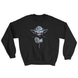 Yoda Sweatshirt - Vinyl Clothing Co - DJ Apparel Clothing Disc Jockey Vinyl Gear