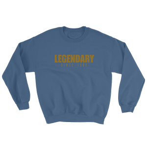 Legendary Since 1987 (Year Customizable) Sweatshirt - Vinyl Clothing Co - DJ Apparel Clothing Disc Jockey Vinyl Gear