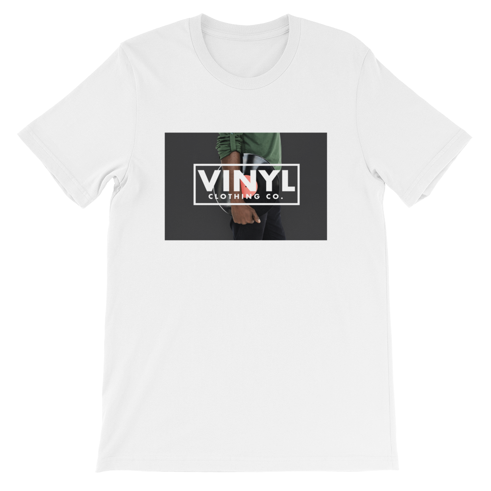 Man & Vinyl Short-Sleeve Unisex T-Shirt - Vinyl Clothing Co - DJ Apparel Clothing Disc Jockey Vinyl Gear