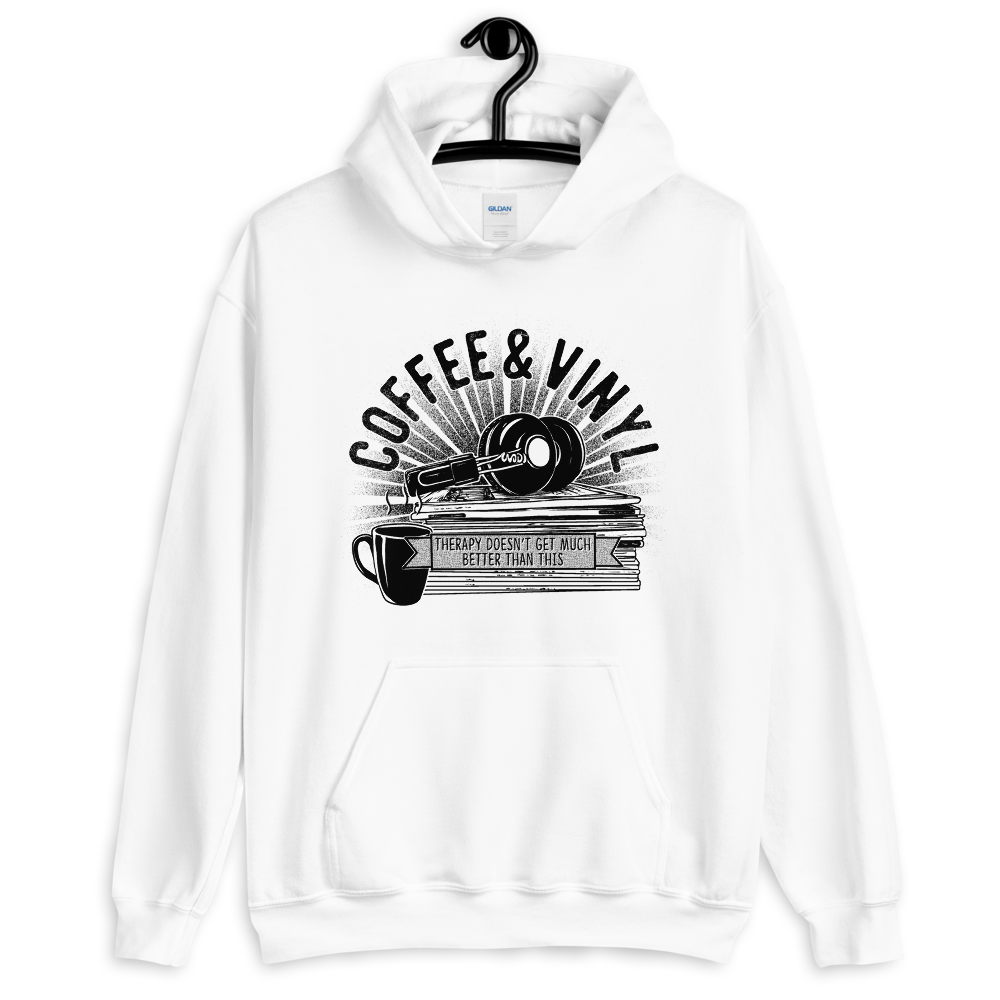 Coffee & Vinyl Unisex Hoodie