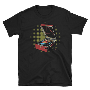 Retro Turntable Short-Sleeve Unisex T-Shirt