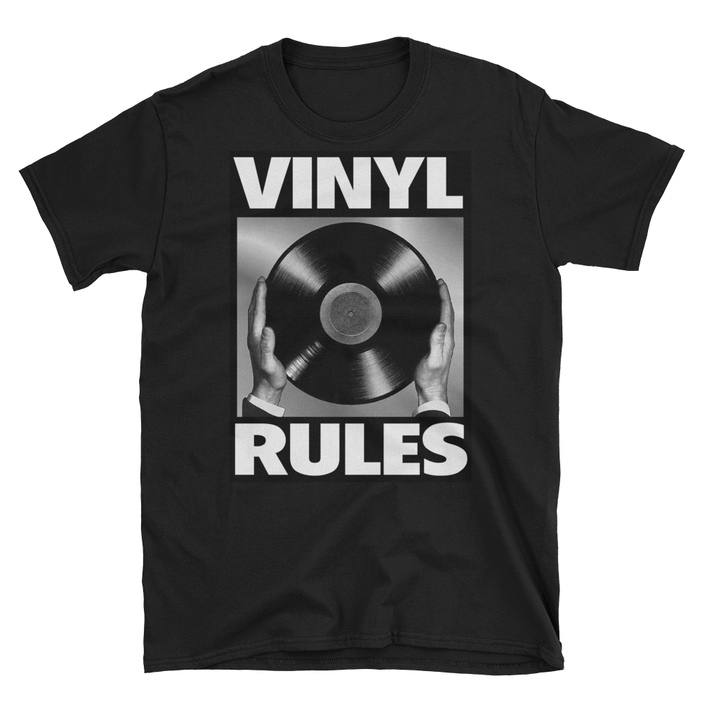 Vinyl Rules Short-Sleeve Unisex T-Shirt