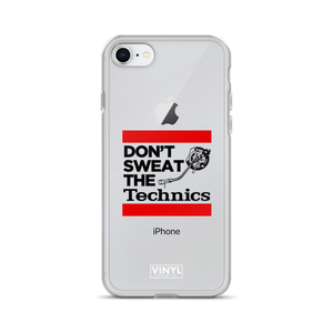 Don't Sweat The Technics iPhone Case