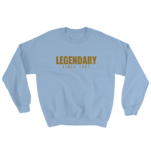 Legendary Since 1987 (Year Customizable) Sweatshirt - Vinyl Clothing Co - DJ Apparel Clothing Disc Jockey Vinyl Gear