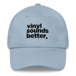 Vinyl Sounds Better (Blk Letters)