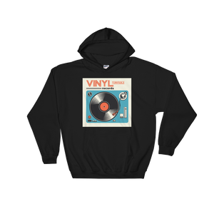 Vinyl Turntable Hoodie - Vinyl Clothing Co - DJ Apparel Clothing Disc Jockey Vinyl Gear