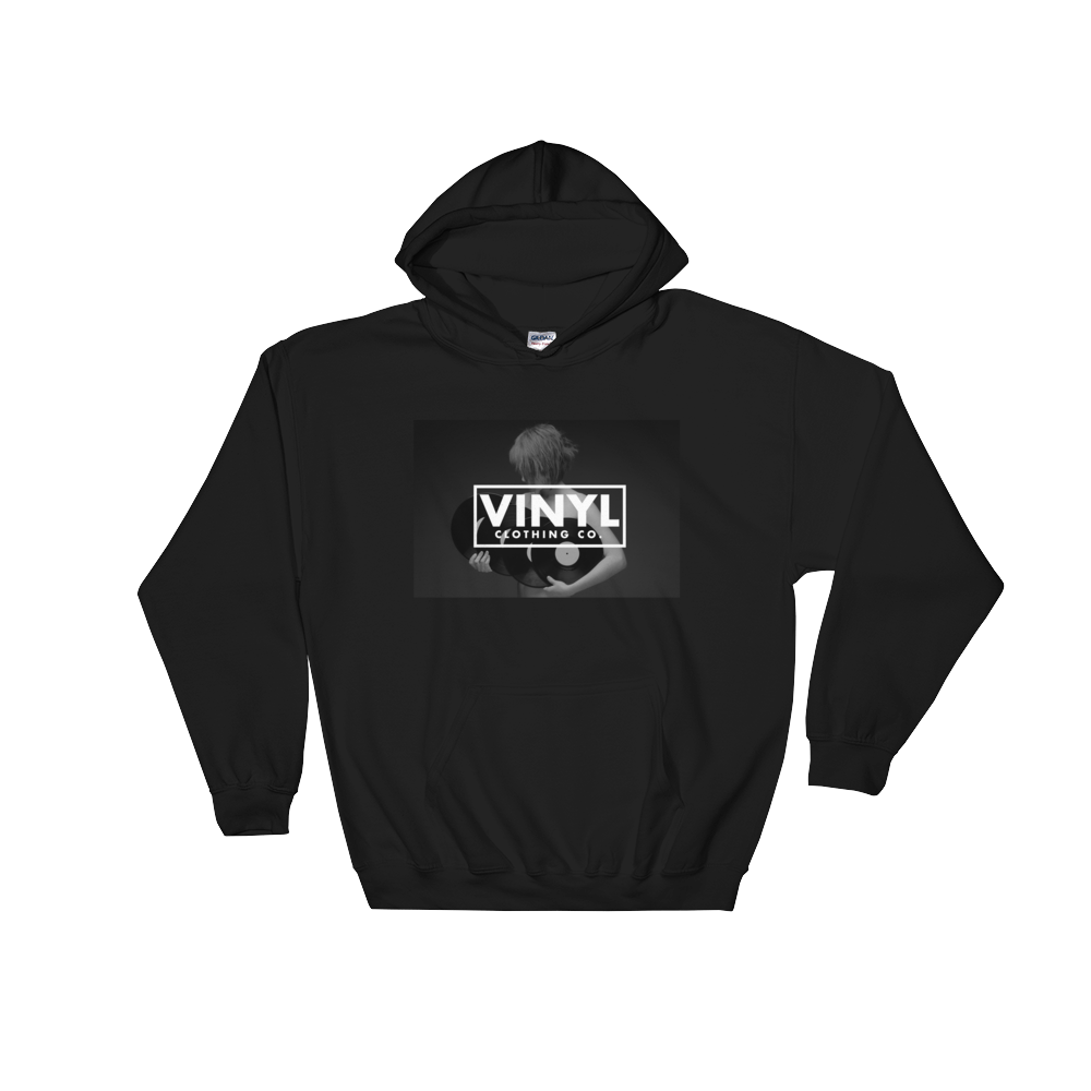 Women & Vinyl Hoodie - Vinyl Clothing Co - DJ Apparel Clothing Disc Jockey Vinyl Gear