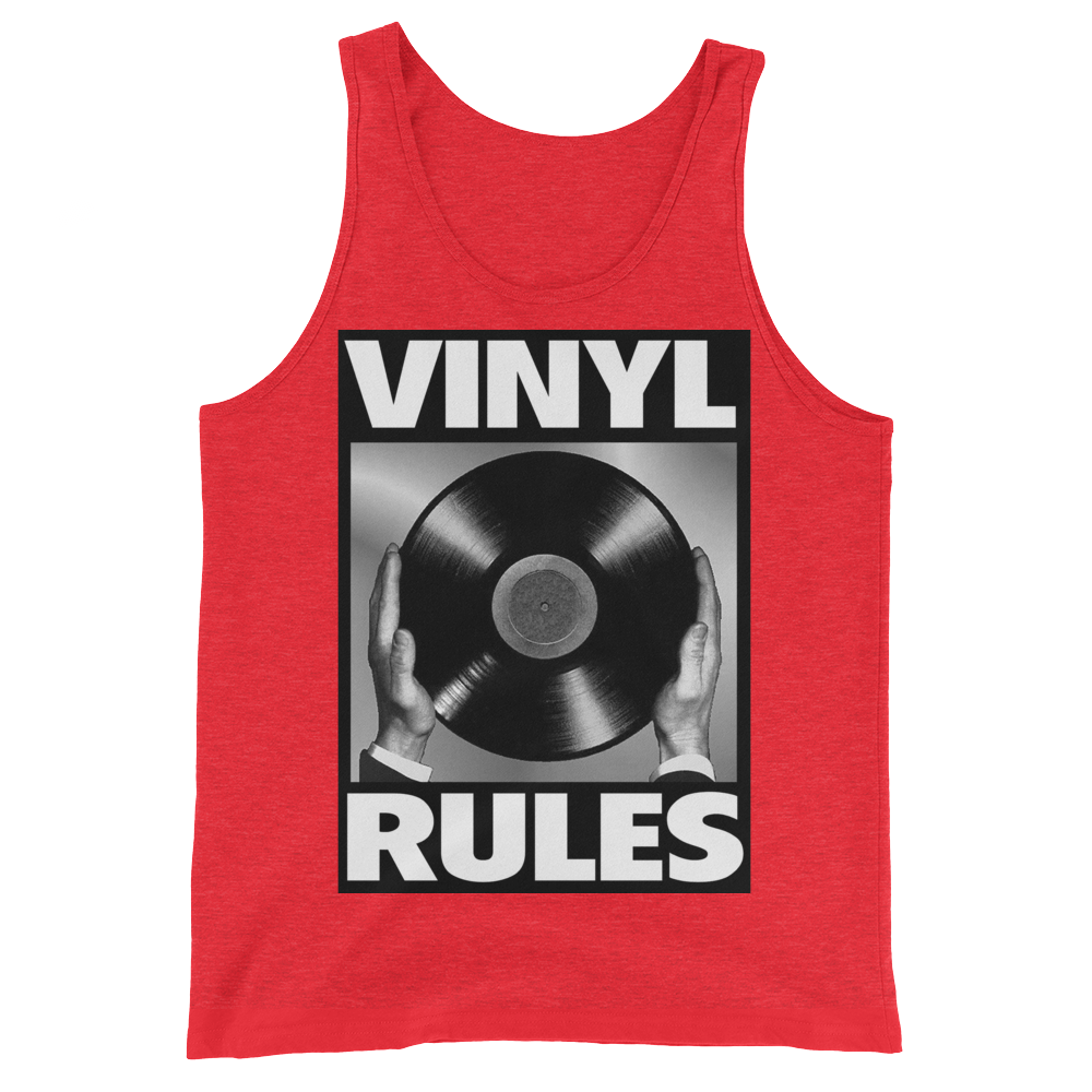 Vinyl Rules Unisex  Tank Top
