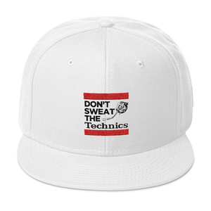 Don't Sweat The Technics Snapback Hat