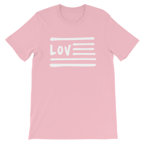 Love Nation Short-Sleeve Unisex T-Shirt - Vinyl Clothing Co - DJ Apparel Clothing Disc Jockey Vinyl Gear