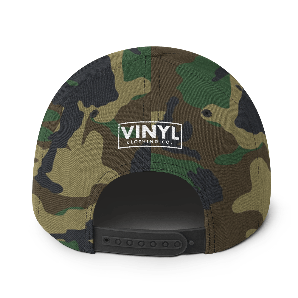Vinyl Sounds Better Snapback Hat - Vinyl Clothing Co - DJ Apparel Clothing Disc Jockey Vinyl Gear