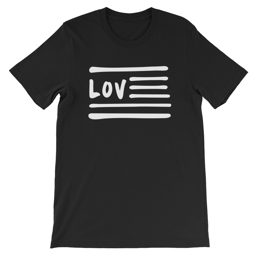 Love Nation Short-Sleeve Unisex T-Shirt - Vinyl Clothing Co - DJ Apparel Clothing Disc Jockey Vinyl Gear