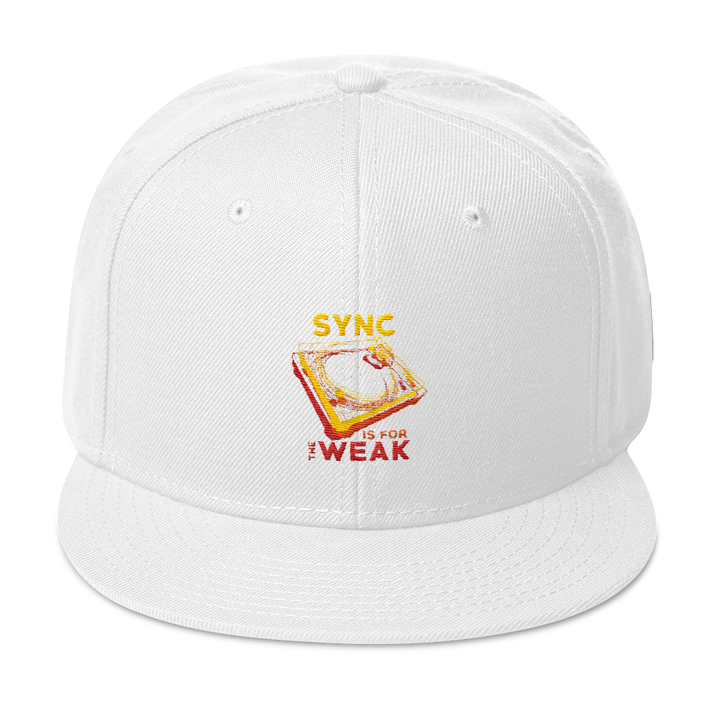 Sync Is For The Weak Snapback Hat