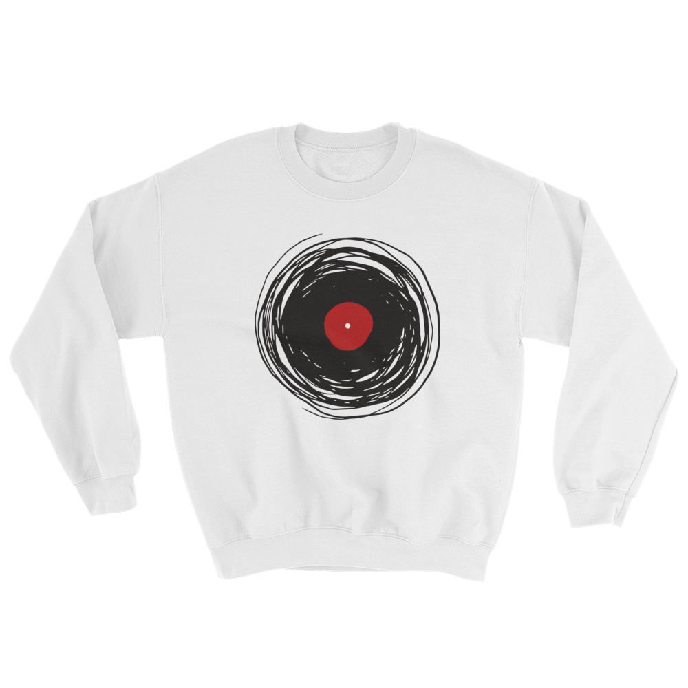 Spinning Vinyl Sweatshirt