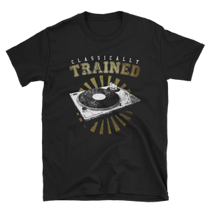 Classically Trained 1200 Short-Sleeve Unisex T-Shirt - Vinyl Clothing Co - DJ Apparel Clothing Disc Jockey Vinyl Gear