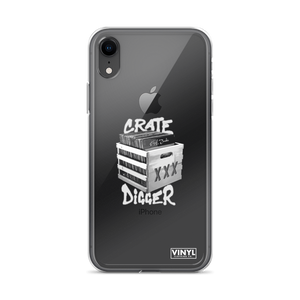 Crate Digger iPhone Case - Vinyl Clothing Co - DJ Apparel Clothing Disc Jockey Vinyl Gear