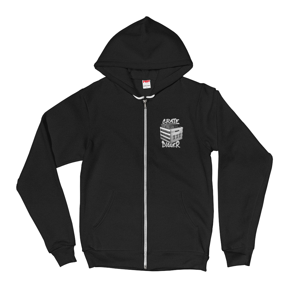 Crate Digger Zip Hoodie Sweater