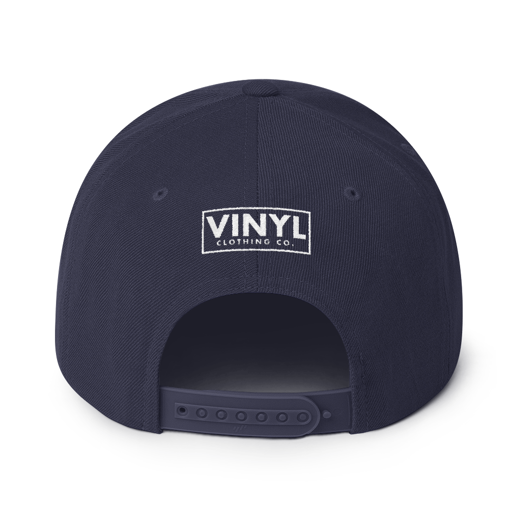 Vinyl Sounds Better Snapback Hat - Vinyl Clothing Co - DJ Apparel Clothing Disc Jockey Vinyl Gear