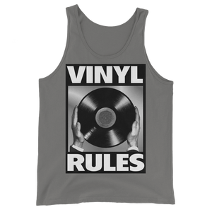 Vinyl Rules Unisex  Tank Top
