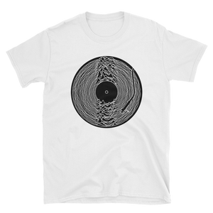 Joy Division Unknown Pleasures Short-Sleeve Unisex T-Shirt - Vinyl Clothing Co - DJ Apparel Clothing Disc Jockey Vinyl Gear