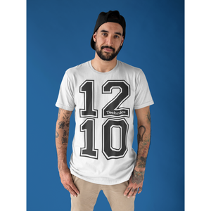 DJ Tech 1200 T-Shirt (White) - Vinyl Clothing Co - DJ Apparel Clothing Disc Jockey Vinyl Gear